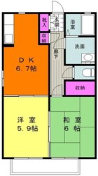 リバーパークの物件間取画像